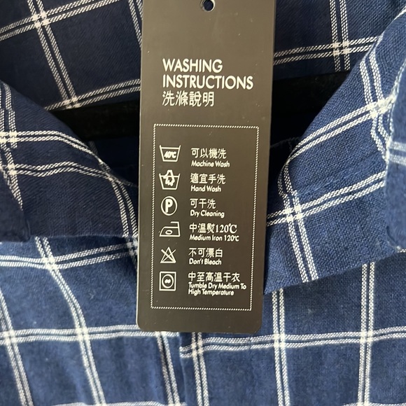 NWT - Men’s Button Down Shirt - Size 4XL - Picture 8 of 8